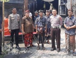 Giat Pengamanan Ibadah Umat Hindu Dharma Santi Nyepi