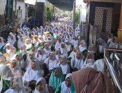 Tahlil Akbar Kolaborasi PAC Muslimat NU Bersama PAC Fatayat NU Kecamatan Menganti