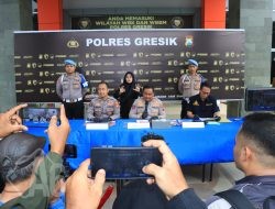 Polres Gresik Ungkap Jaringan Narkoba Lintas Kota, 4 Tersangka Diamankan