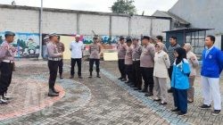 Giat Rutin Apel Pagi Polsek Menganti Polres Gresik Jaga Kekompakan