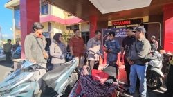 Polres Probolinggo Temukan dan Serahkan Motor yang Hilang, Korban Curanmor Tersenyum Riang