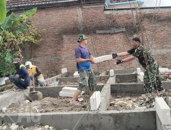 Sinergi TMMD ke 128, Percepat Pembangunan RTLH di Slempit