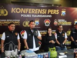 Satreskrim Polres Tulungagung Ungkap Kasus Penyalahgunaan LPG 3 Kg Subsidi Untuk Isi Ulang Gas Portable
