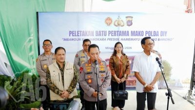 Peletakan Batu Pertama Pembangunan Mapolda DIY, Kapolri Ungkap Kedepankan 4 Konsep Smart City